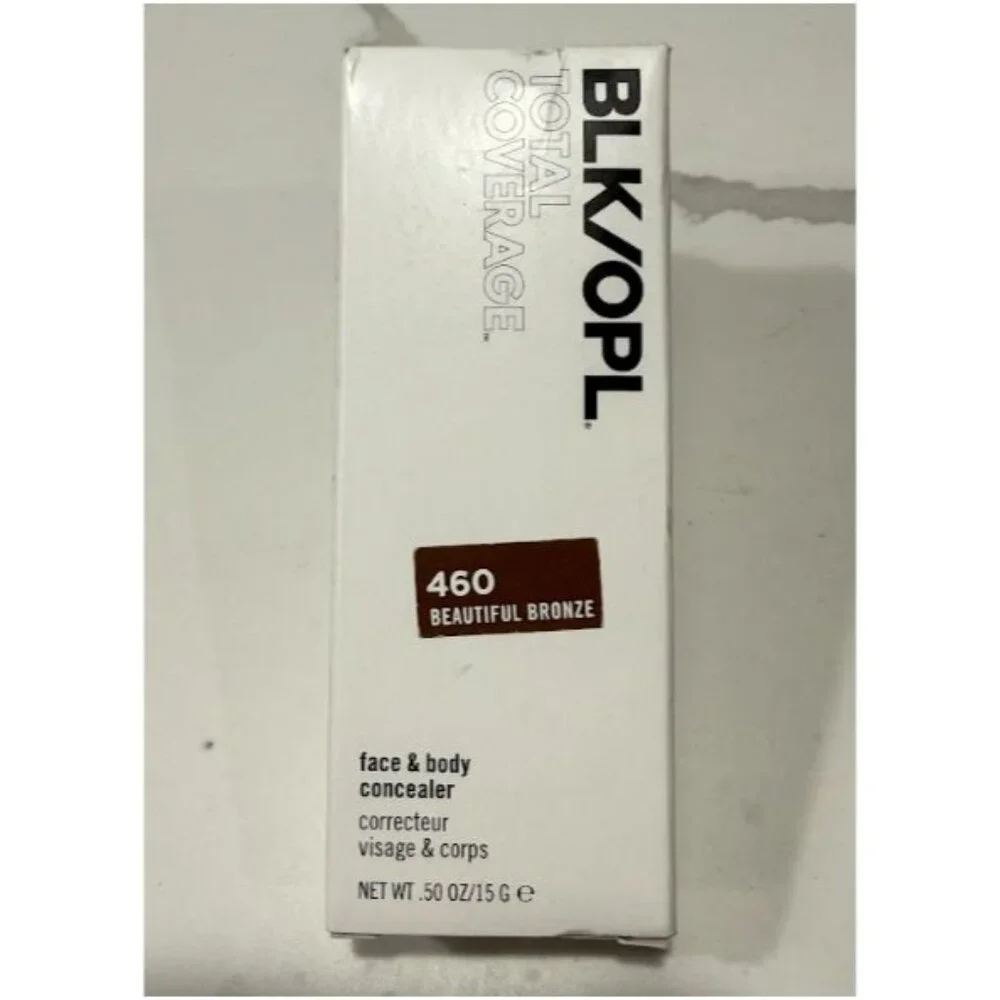 BLK/OPL Total Coverage Face & Body Concealer 460 Beautiful Bronze Matte Finish